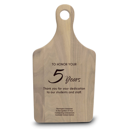 Paddle Walnut Cutting Board