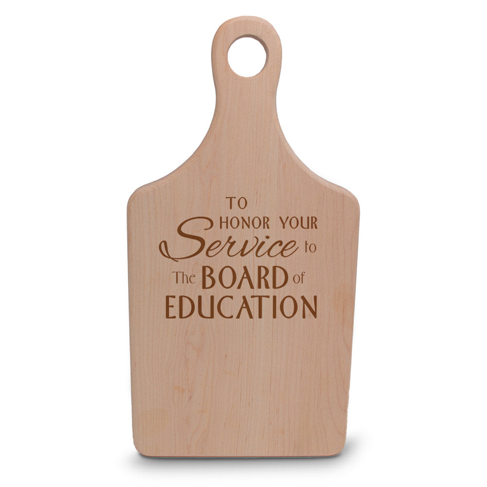 Paddle Maple Cutting Board