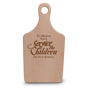 Paddle Maple Cutting Board