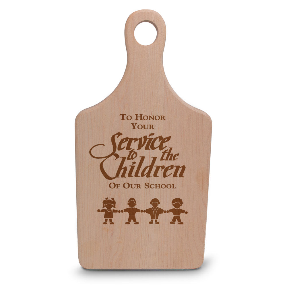 Paddle Maple Cutting Board
