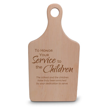 Paddle Maple Cutting Board