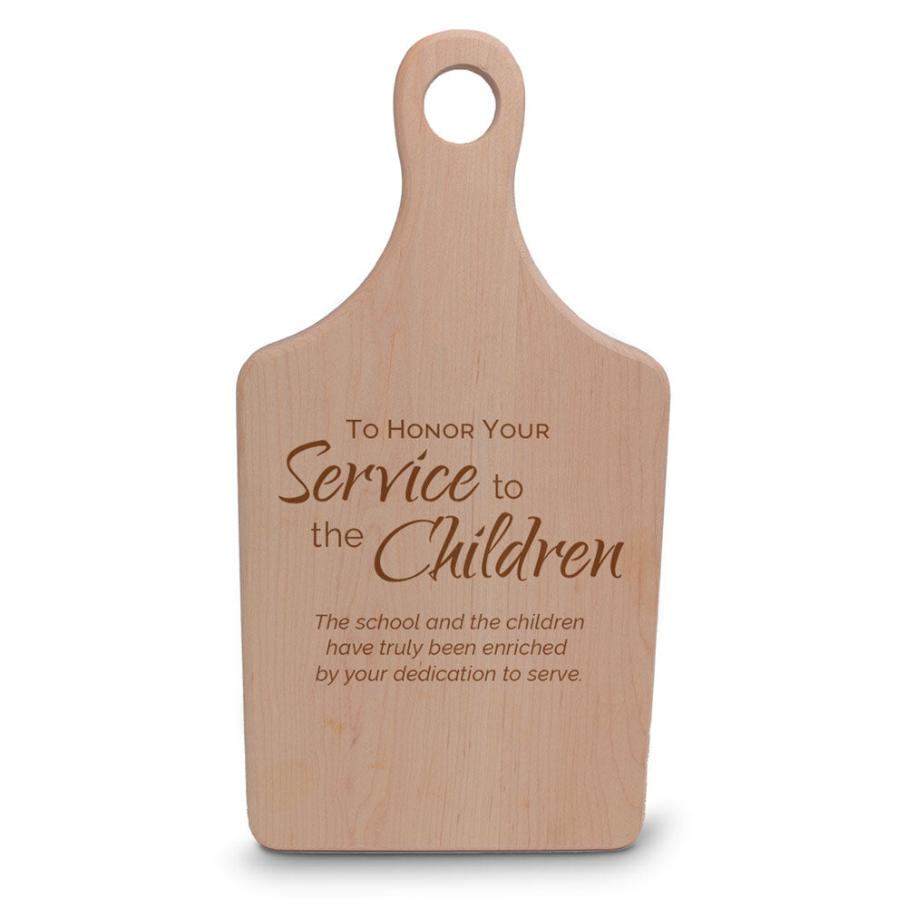 Paddle Maple Cutting Board