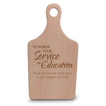 Paddle Maple Cutting Board
