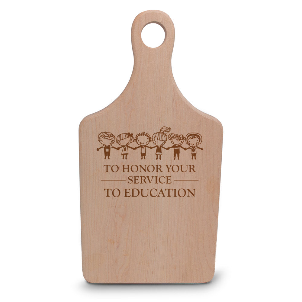 Paddle Maple Cutting Board