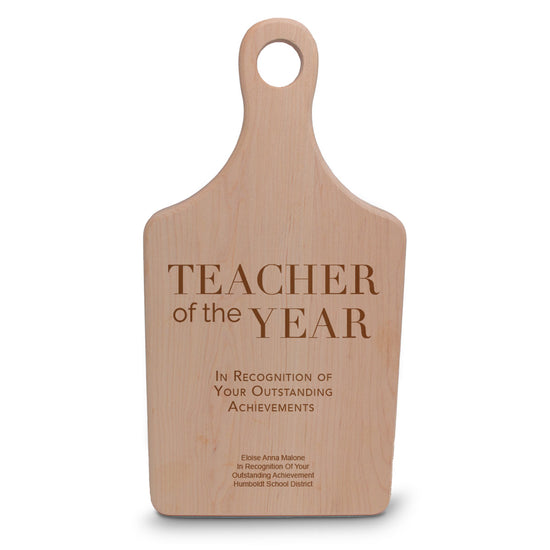 Paddle Maple Cutting Board
