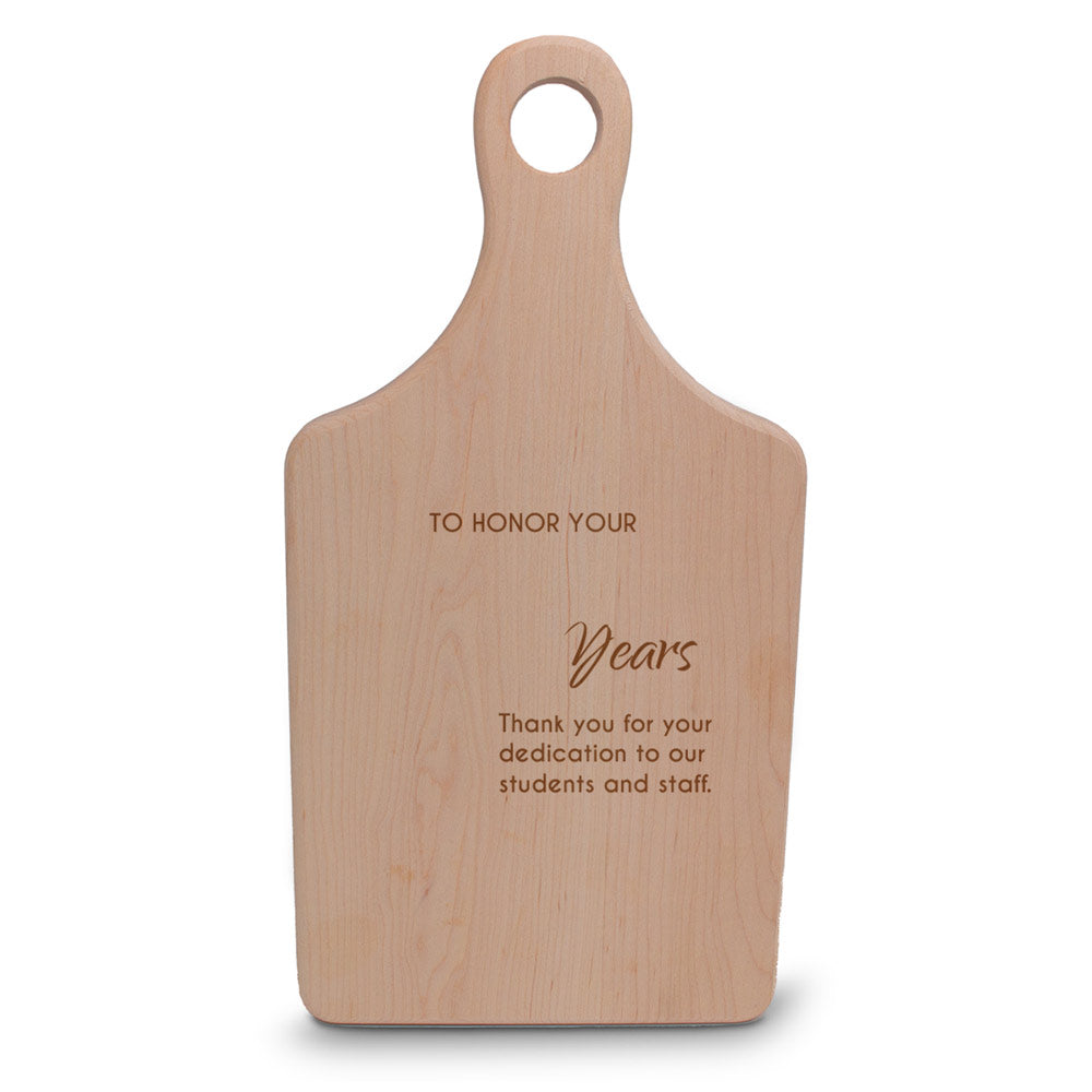 Paddle Maple Cutting Board