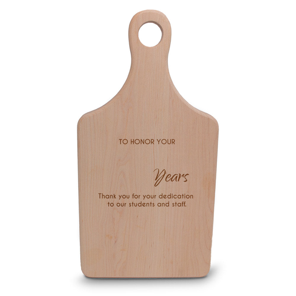 Paddle Maple Cutting Board