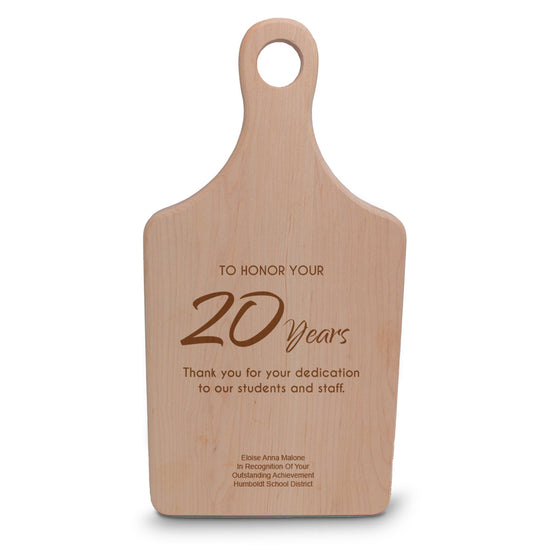 Paddle Maple Cutting Board