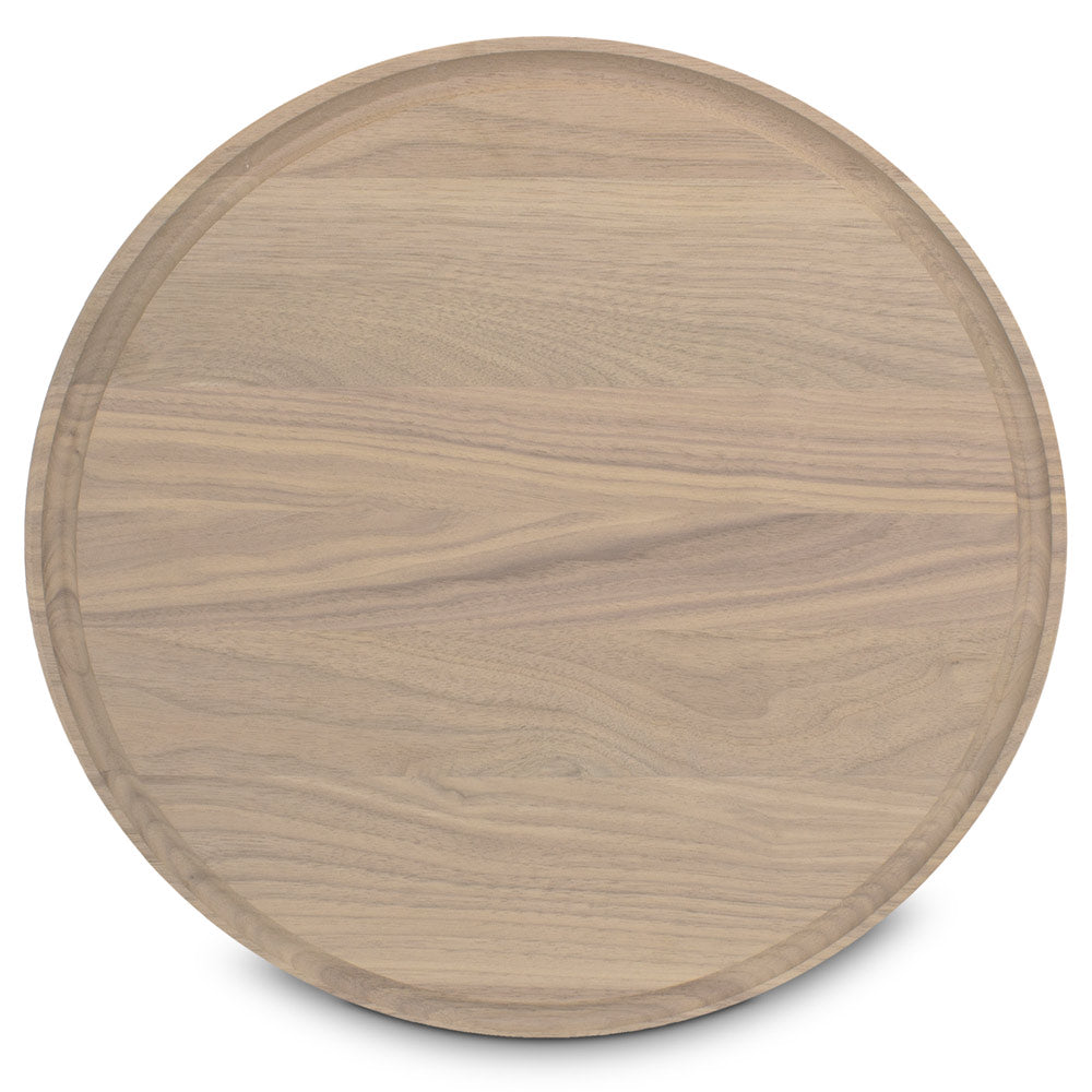 Round Walnut Cutting Board