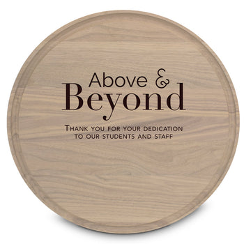 Round Walnut Cutting Board