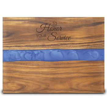Acacia Wood Serving Board w/ Epoxy Resin
