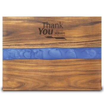 Acacia Wood Serving Board w/ Epoxy Resin