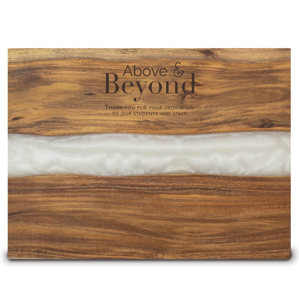 Acacia Wood Serving Board w/ Epoxy Resin