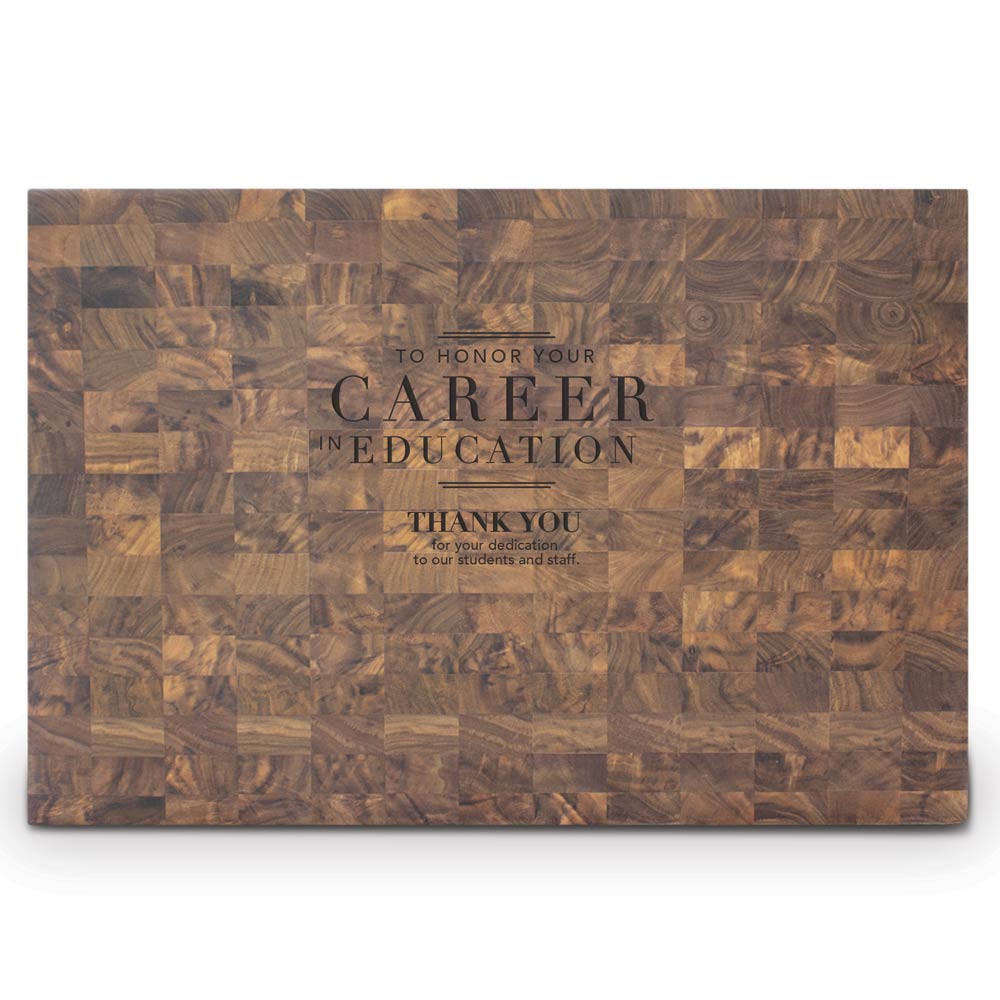 Butcher Block Cutting Board - End Grain Walnut