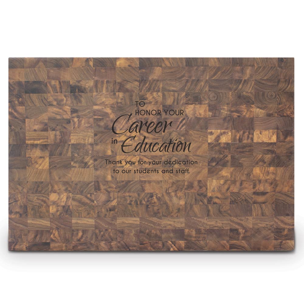 Butcher Block Cutting Board - End Grain Walnut