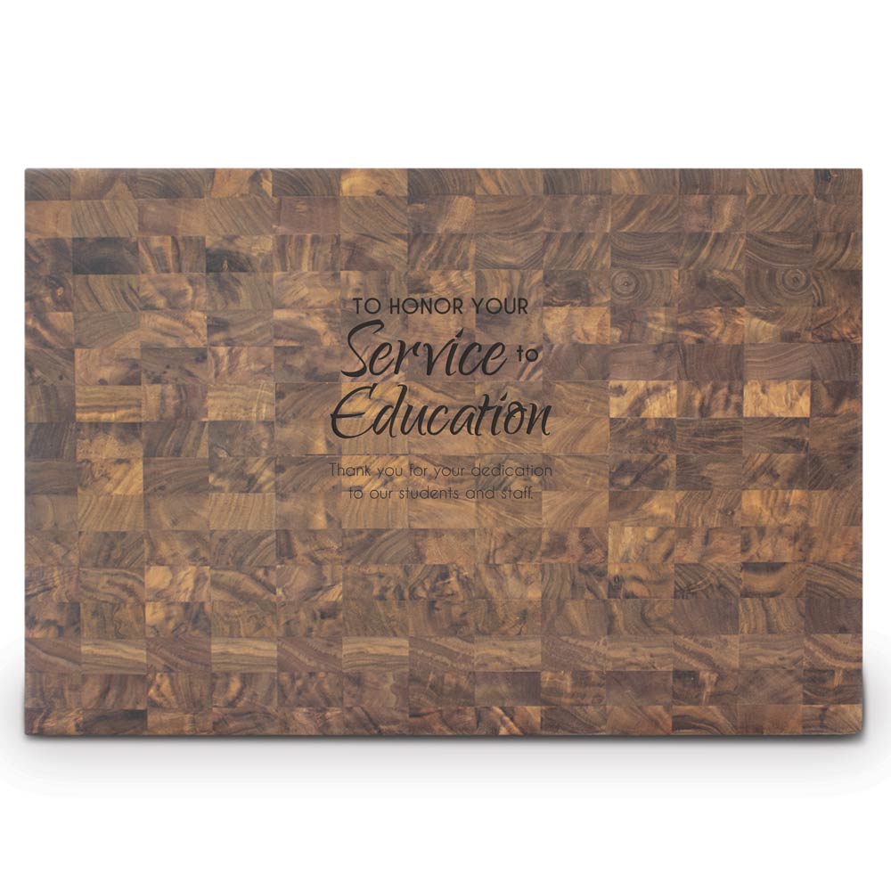 Butcher Block Cutting Board - End Grain Walnut