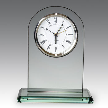 jade glass clock 