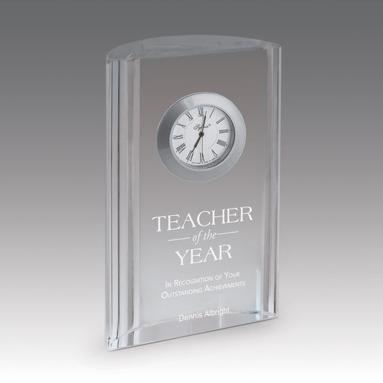 Optic Crystal Tower Clock