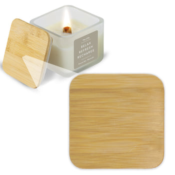 The 3R’s- Relax, Refresh, Recharge 16 oz. Wellness Candle- Seaside Woods