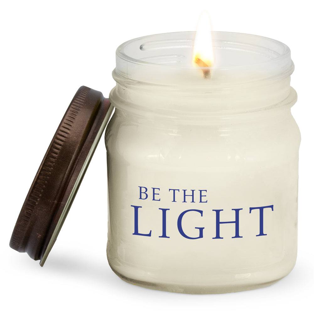 Be The Light Mason Jar Candles