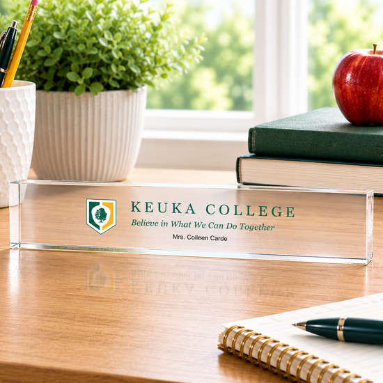 Custom Acrylic Desk Sign