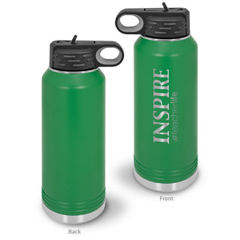 Inspire #teacherlife 32 oz. Stainless Steel Water Bottle