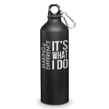 Making A Difference It’s What I Do 24 oz. Carabiner Canteen