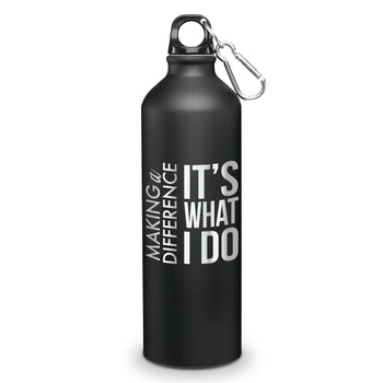 Making A Difference It’s What I Do 24 oz. Carabiner Canteen