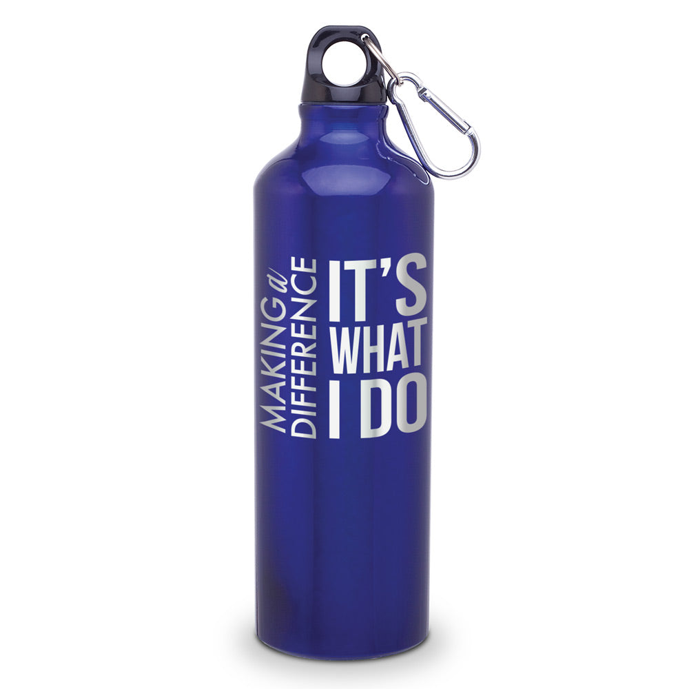 Making A Difference It’s What I Do 24 oz. Carabiner Canteen
