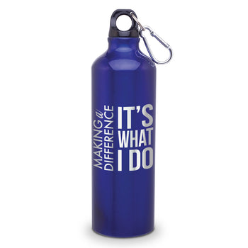Making A Difference It’s What I Do 24 oz. Carabiner Canteen
