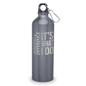 Making A Difference It’s What I Do 24 oz. Carabiner Canteen