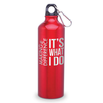 Making A Difference It’s What I Do 24 oz. Carabiner Canteen