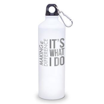 Making A Difference It’s What I Do 24 oz. Carabiner Canteen