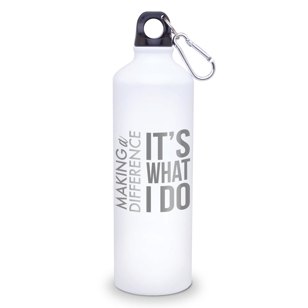 Making A Difference It’s What I Do 24 oz. Carabiner Canteen