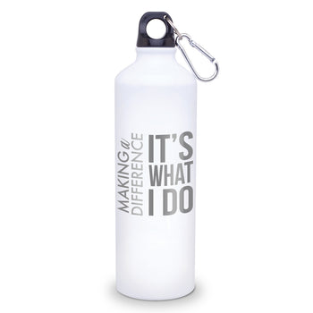 Making A Difference It’s What I Do 24 oz. Carabiner Canteen