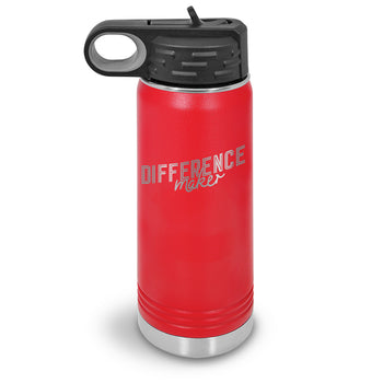 Difference Maker 20 oz. Stainless Steel Water Bottle