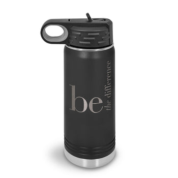 Be The Difference 20 oz. Stainless Steel Water Bottle