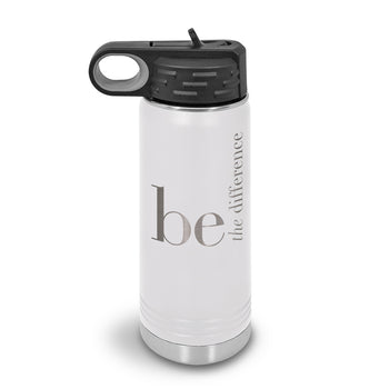 Be The Difference 20 oz. Stainless Steel Water Bottle