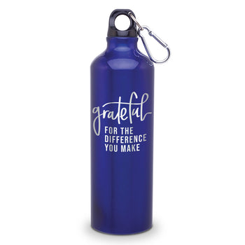 Grateful For The Difference You Make 24 oz. Carabiner Canteen