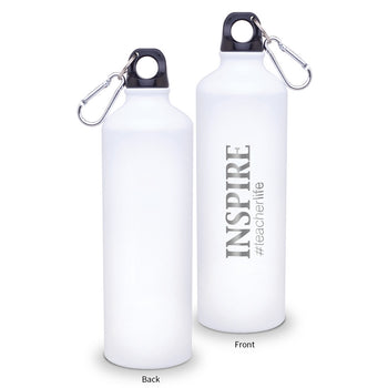 Inspire #teacherlife 24 oz. Carabiner Canteen