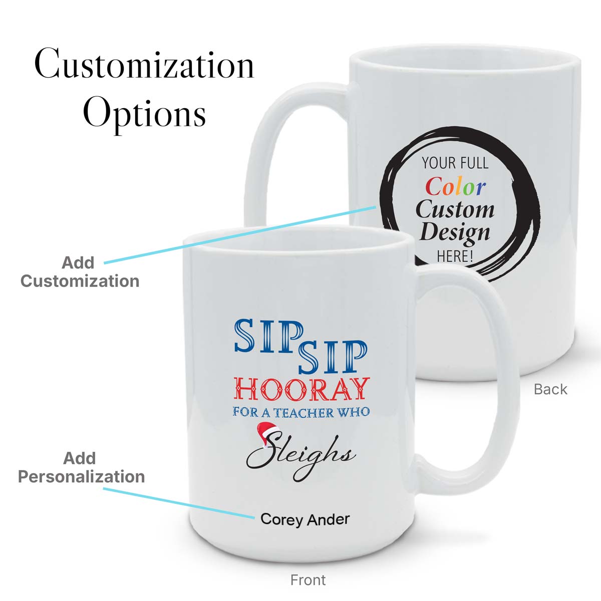 Sip Sip Hooray 15 oz. Mug