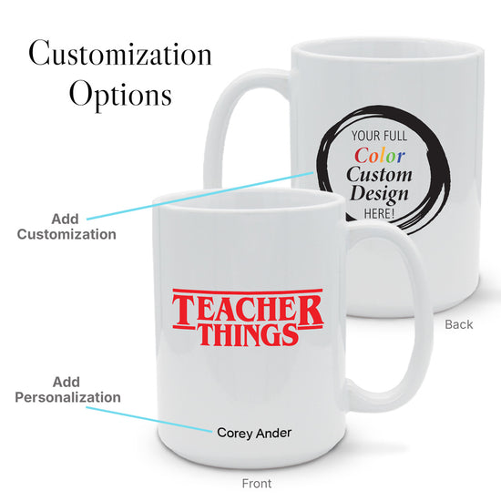 Teacher Things 15 oz. Mug