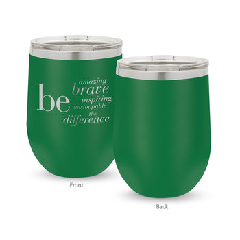 Be Collection 12 oz. Stainless Steel Tumbler
