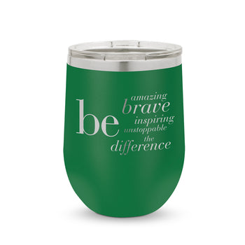 Be Collection 12 oz. Stainless Steel Tumbler