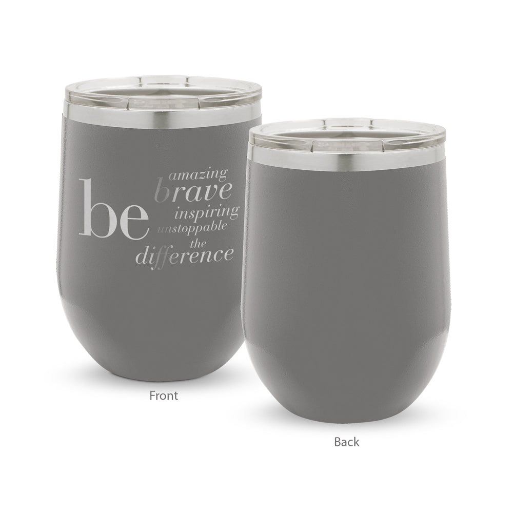 Be Collection 12 oz. Stainless Steel Tumbler