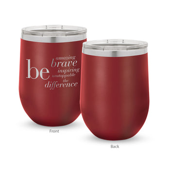 Be Collection 12 oz. Stainless Steel Tumbler