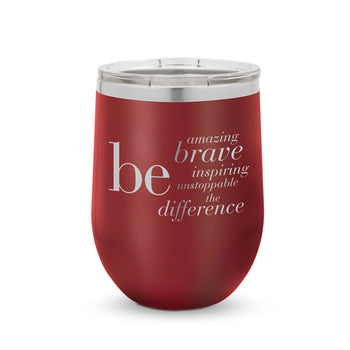 Be Collection 12 oz. Stainless Steel Tumbler