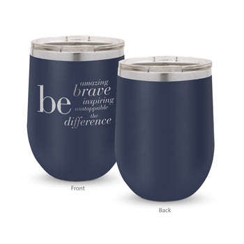 Be Collection 12 oz. Stainless Steel Tumbler