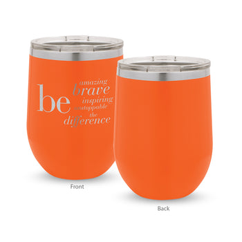 Be Collection 12 oz. Stainless Steel Tumbler