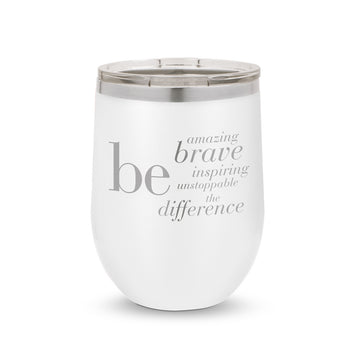 Be Collection 12 oz. Stainless Steel Tumbler